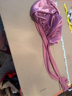 Satin Sleep Cap in Dusty Rose - Women’s Sleepwear